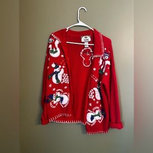 Ugly Christmas Cardigan by Tiara